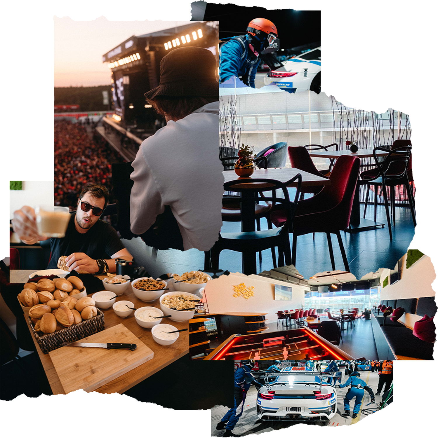Lounge am Ring collage front