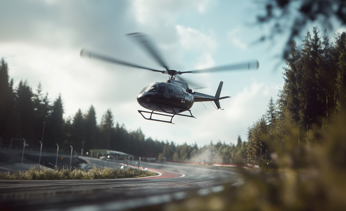 Lounge am Ring aktivitaten helikopter